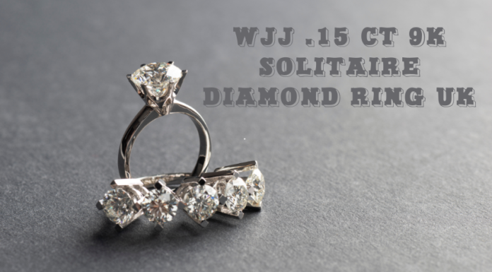 wjj .15 ct 9k solitaire diamond ring uk