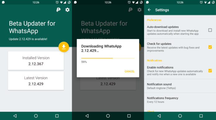 whatsapp beta apk